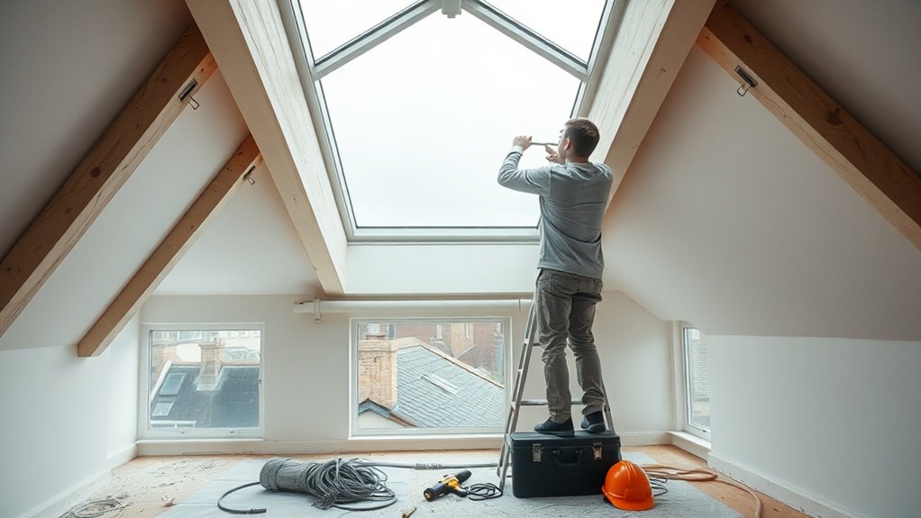 Electric Skylight Installation Clapham