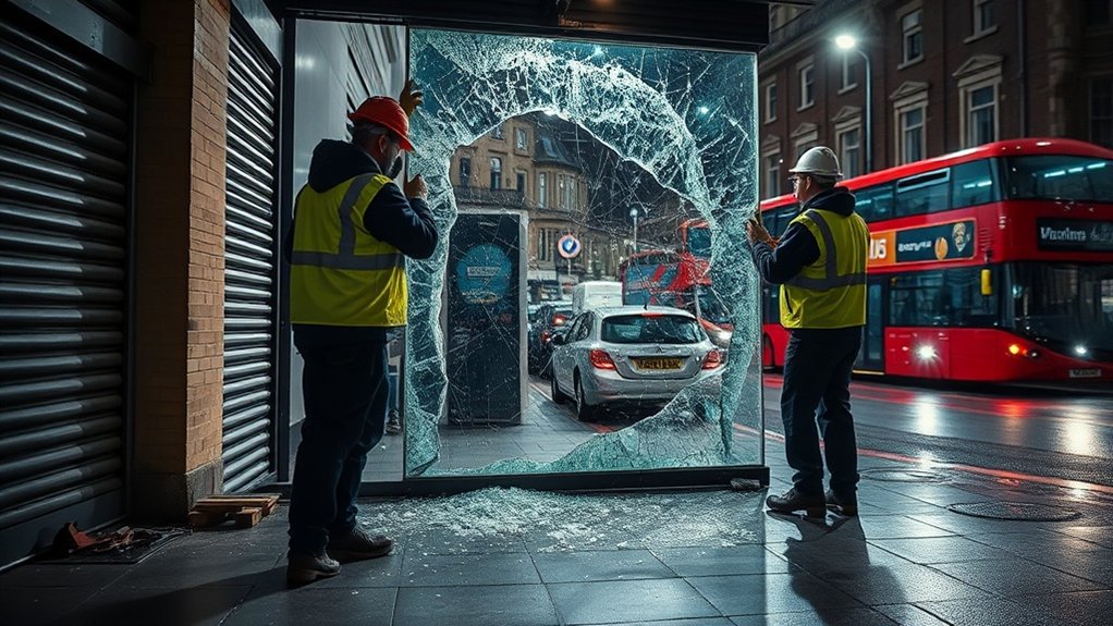 Emergency Shop Front Repair Clapham