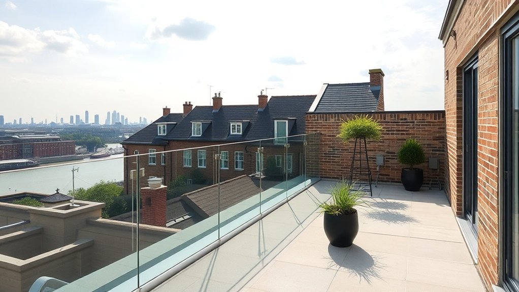 Frameless Glass Balustrades Clapham