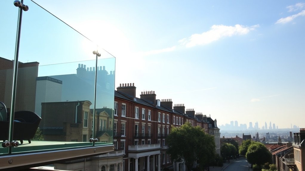 Glass Balustrades & Balconies Clapham