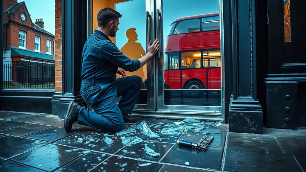 Glass Door Repair Clapham