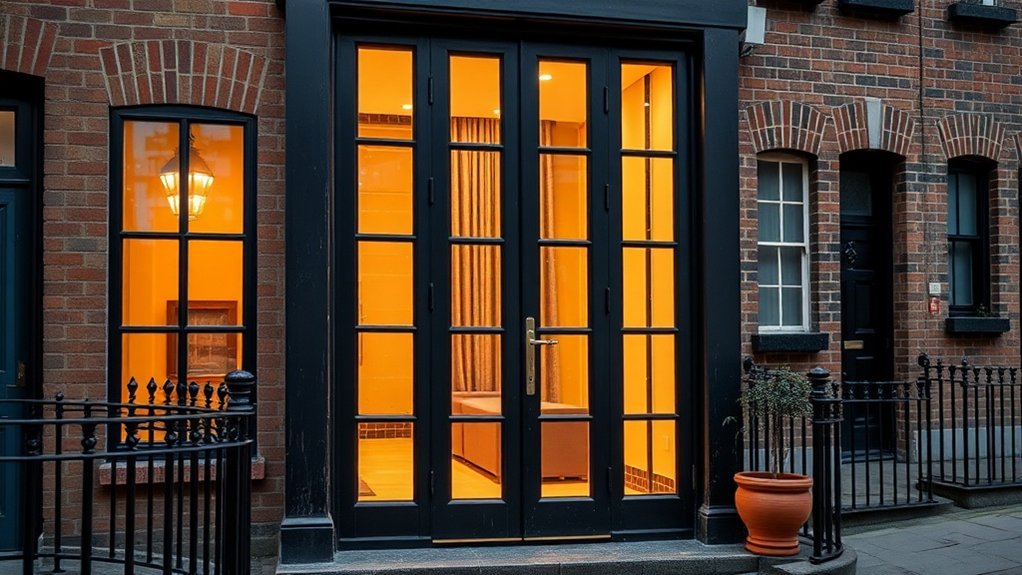 Glass Panel Doors Clapham