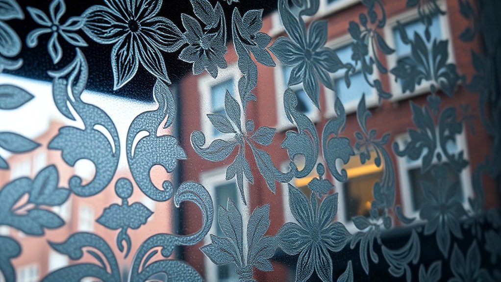 Patterned Decorative Glass Clapham