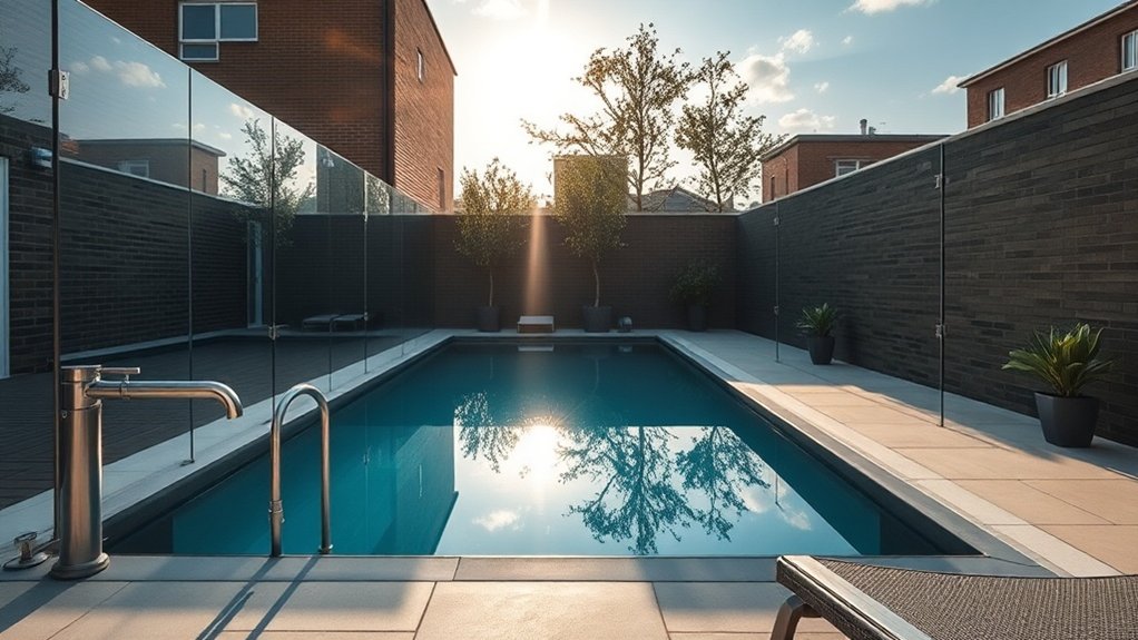 Pool Glass Fencing Clapham
