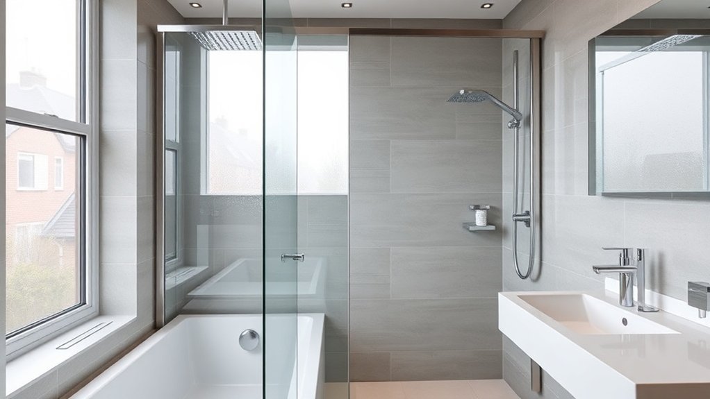 Semi-Frameless Shower Screens Clapham