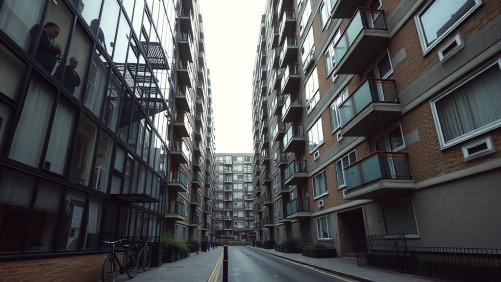 Social Housing Glazing Clapham